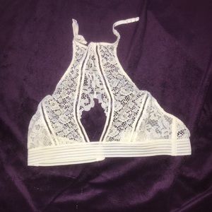 Lacey bralette, lingerie, worn once
